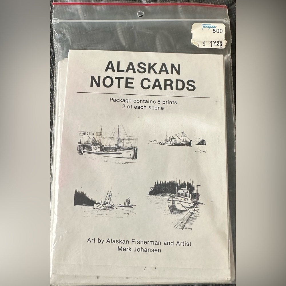 🌻FREE with bundle 🌻 Alaskan Note Cards by Mark Johansen